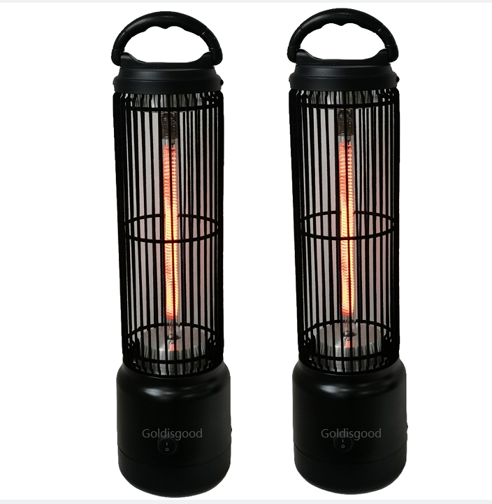 Waterproof infrared table heater