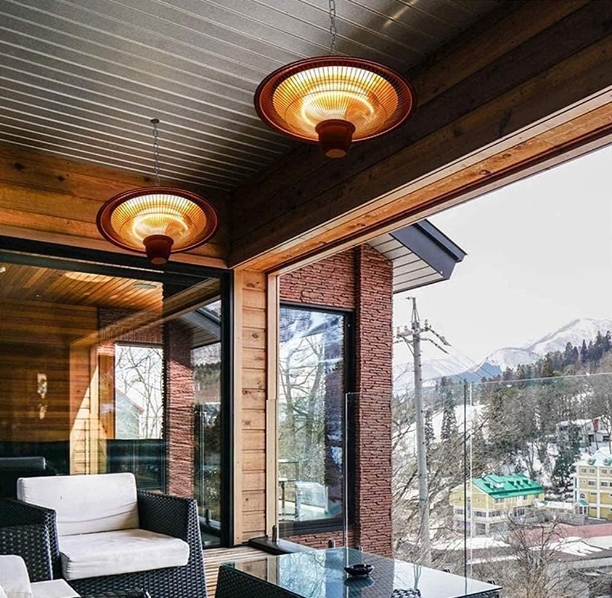Ceiling mounted infrared heater