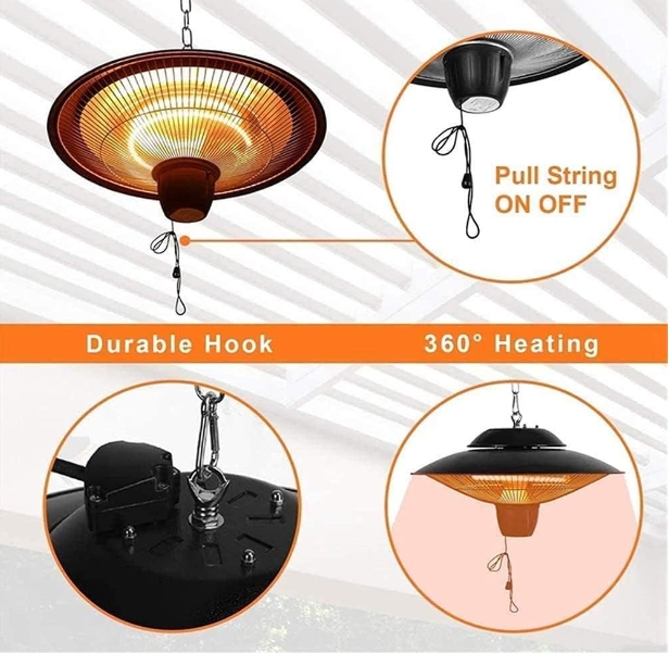IP65 outdoor garden heater